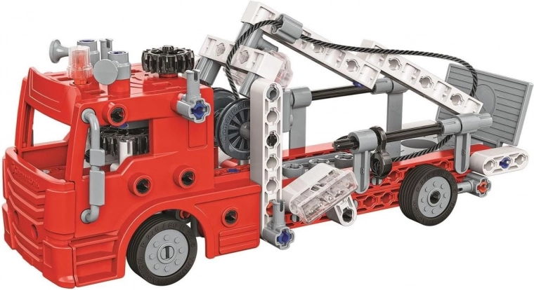 Modulární žebřík a jeřáb pro akční hru