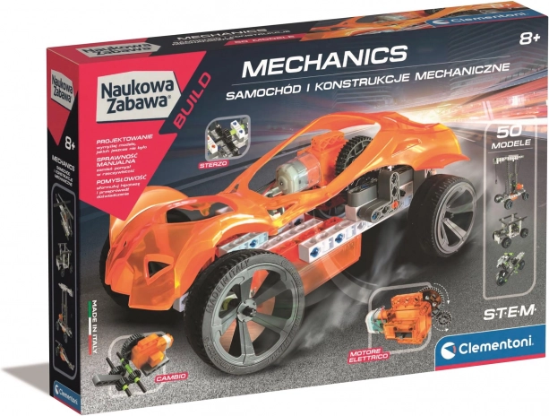Laboratorium mechaniky: automobil a mechanické konstrukce CLEMENTONI