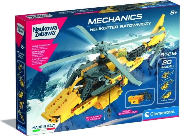 laboratoř mechaniky záchranný vrtulník