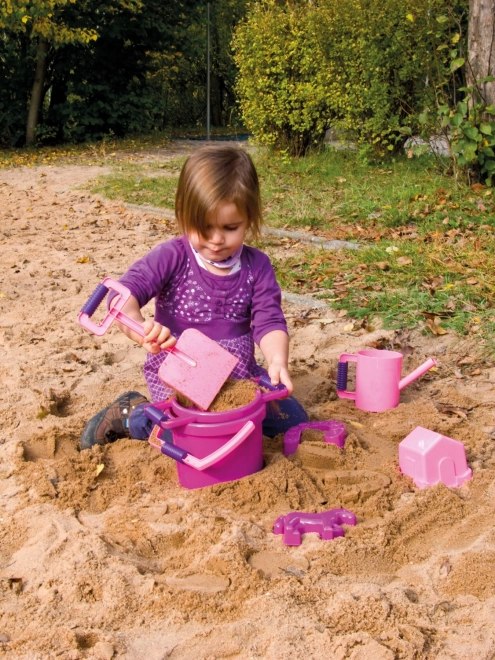 Lena pískový set statek s poníkem