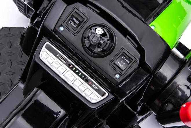 Dětský akumulátorový traktor Bagr s pohyblivým ramenem