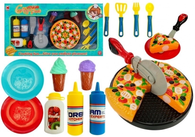 Sada zmrzliny Fast Food Pizza 20 kusů