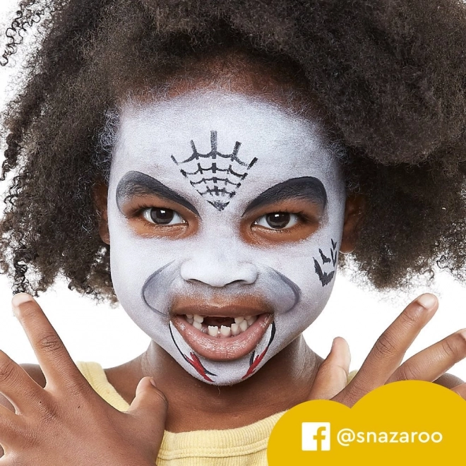 Sada 8 barev na obličej Snazaroo - Halloween
