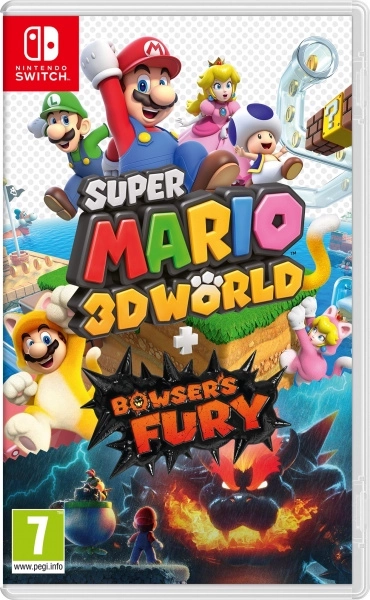 Nintendo Switch: Super Mario 3D World + Bowser's Fury (použitá hra)