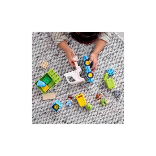 LEGO Duplo 10945 Popelářský vůz a recyklování