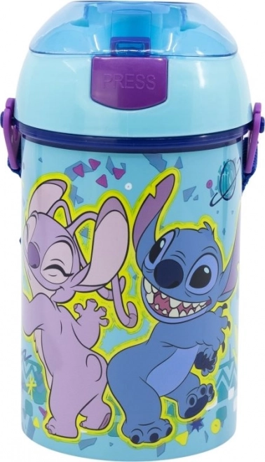 Dětská láhev s popruhem Stitch 450 ml