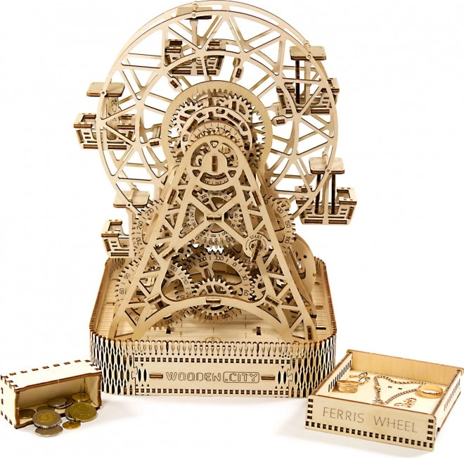 WOODEN CITY 3D puzzle Ruské kolo 470 dílů
