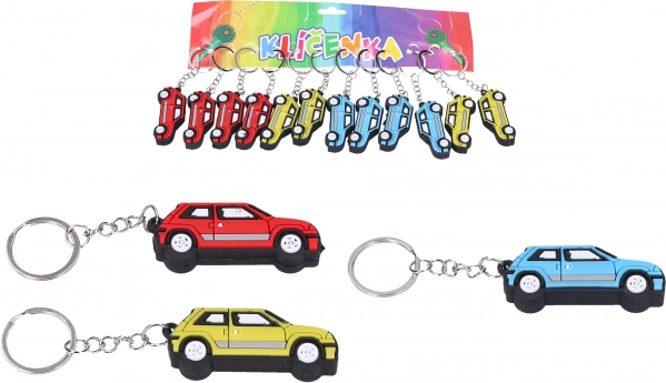 Klíčenka Auto Mix Barev