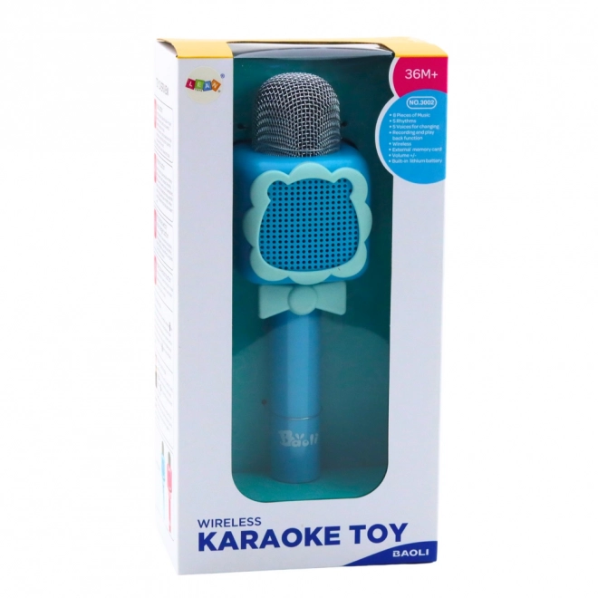 Bezdrátový mikrofon s Bluetooth pro karaoke