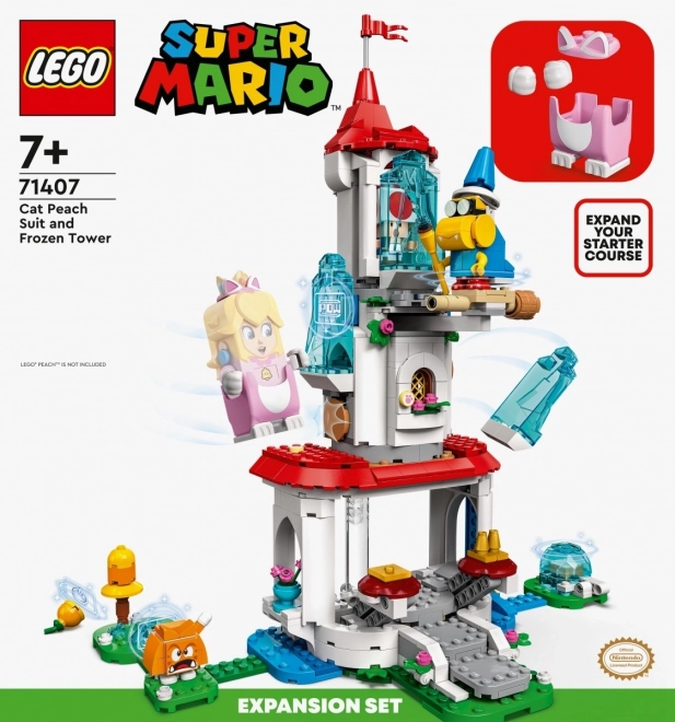 LEGO Super Mario Kočka Peach a Ledová Věž rozšiřující set