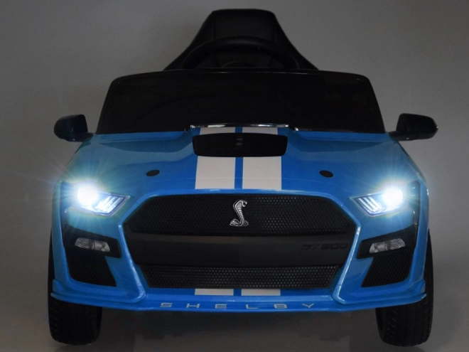 Auto na akumulátor Ford Mustang Shelby pro děti – Modrá