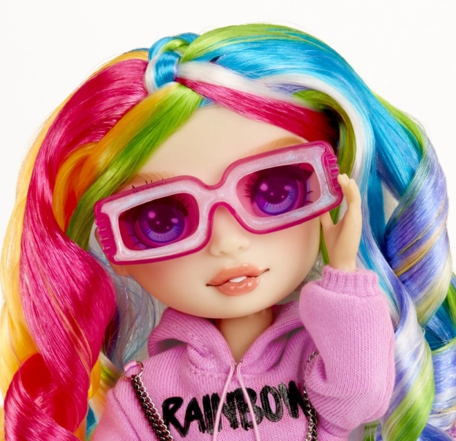 Rainbow High kreativní krystaly panenka - Amaya Raine
