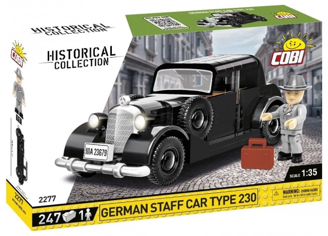 COBI 2277 II WW German staff car type 230, 247 k, 1 f