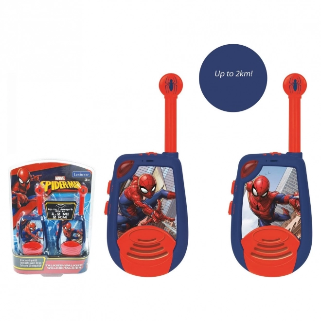 Dětské vysílačky Spider-Man s dosahem 2 km