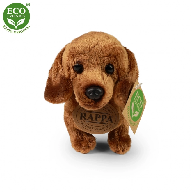 Plyšový pes jezevčík stojící 2dr. 19 cm ECO-FRIENDLY