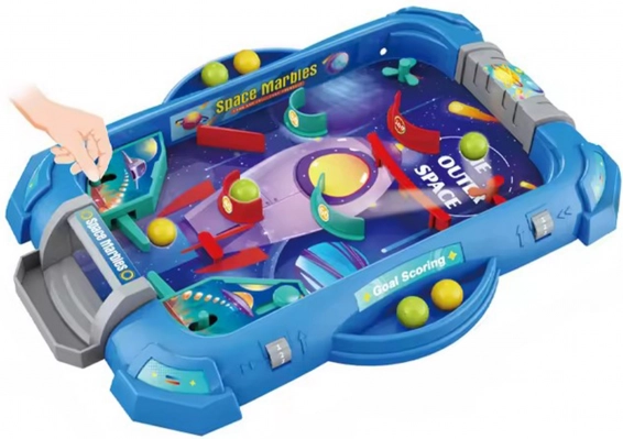 WOOPIE hra zručnosti Flipper "Kosmická Hra" 2v1