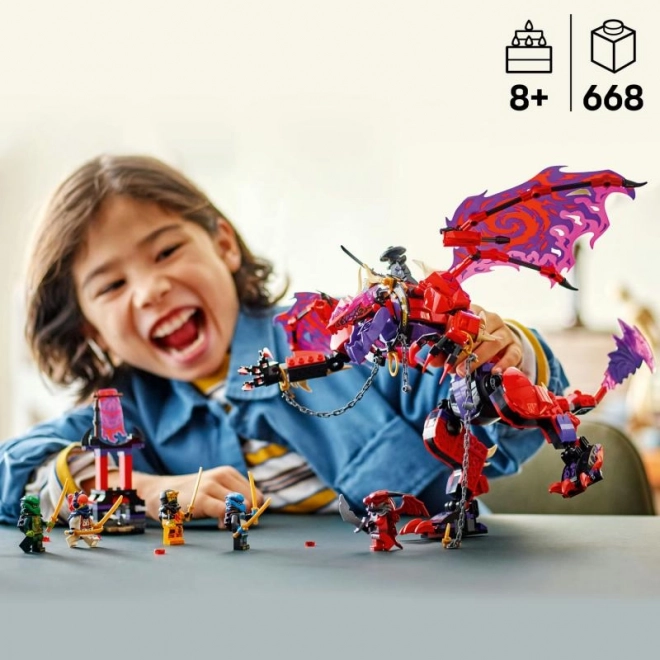 LEGO Ninjago 71832 Drak chaosu Kiełogrzmot