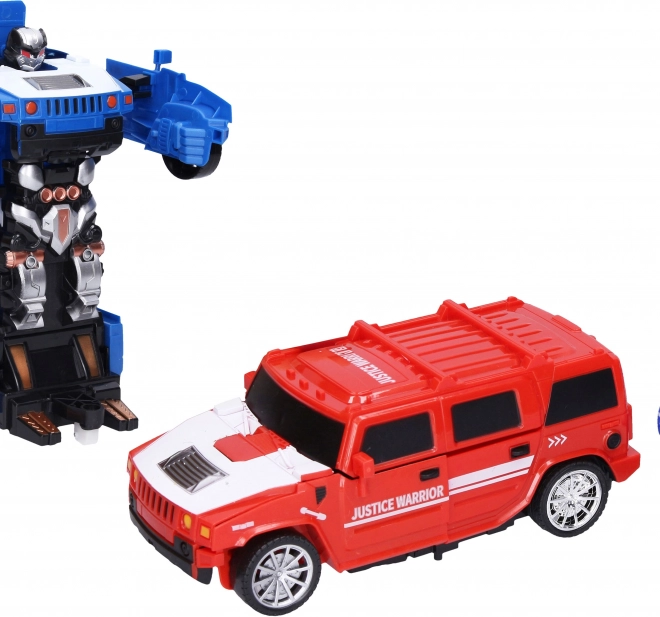 Autorobot na dálkové ovládání s hodinkovým ovladačem 22 cm