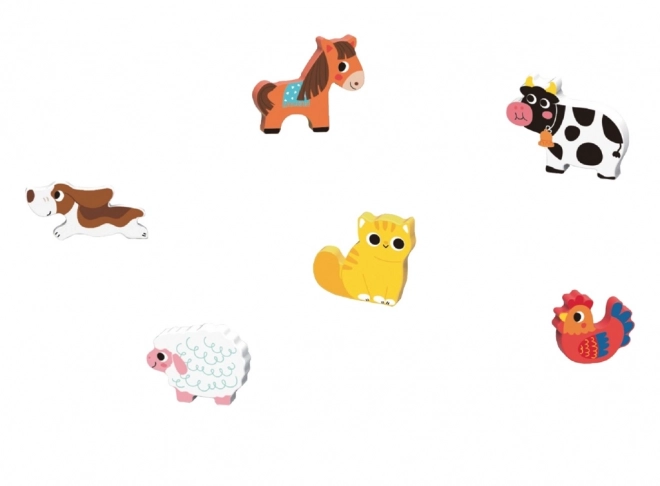 Kostky se zvířátky Farma od 2Kids Toys