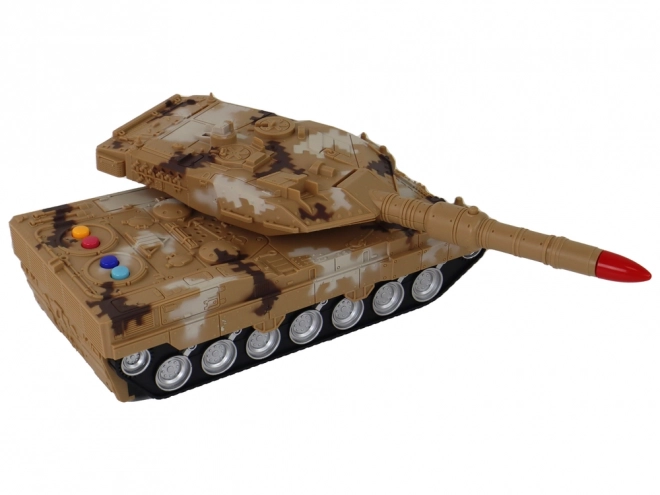 Zdalně řízený tank 27 MHz žlutý