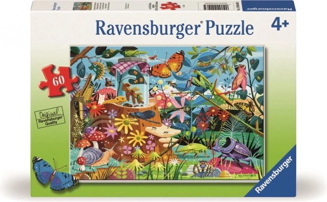 Puzzle Zahradní dobrodružství s broučky