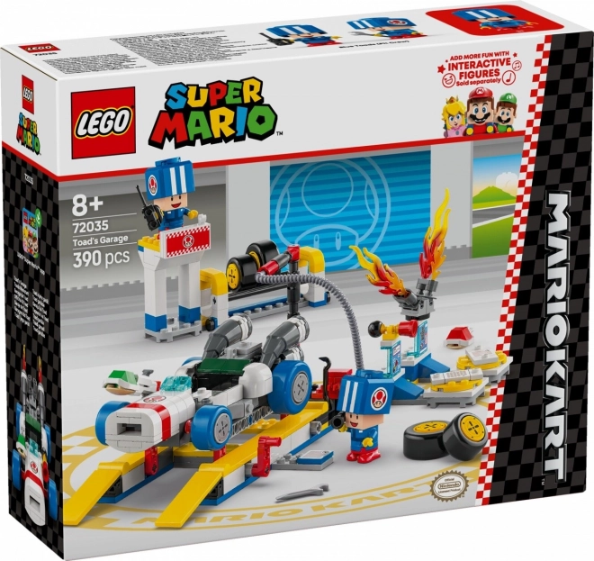 LEGO Super Mario: Mario Kart - Toad a jeho garáž