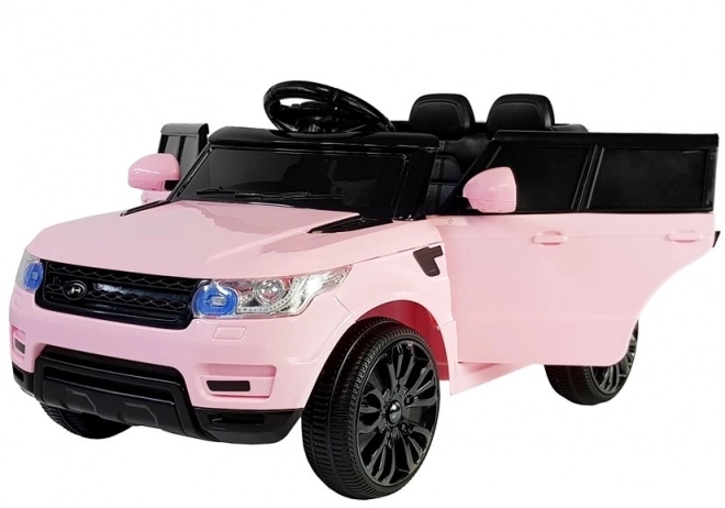 Dětské elektrické auto růžové
