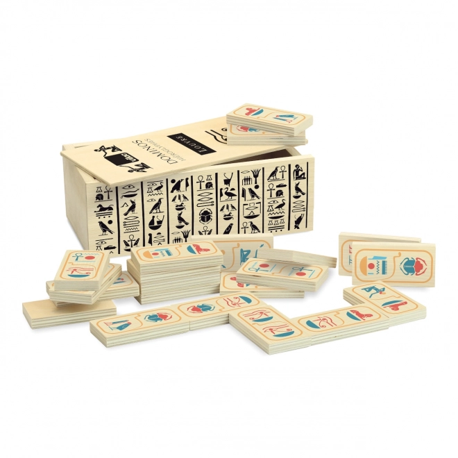 Vilac domino s hieroglyfy
