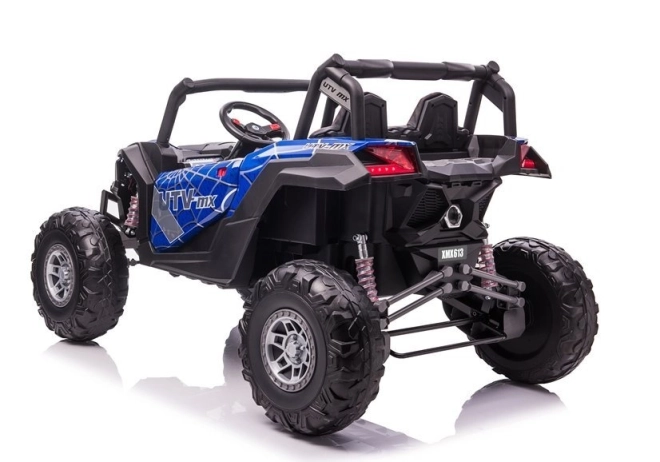 Auto na akumulátor buggy Spider modrý