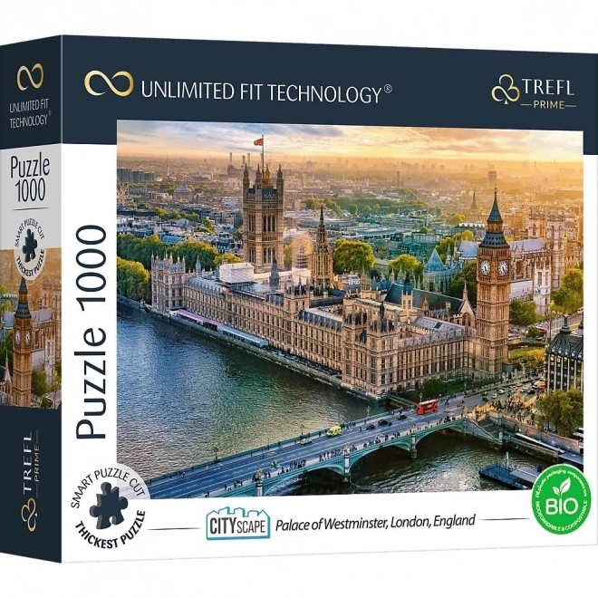 Puzzle TREFL Londýn Westminsterský palác 1000 dílků