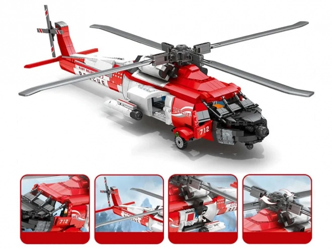 Technické stavebnice Sikorsky HH-60J Jayhawk vrtulník