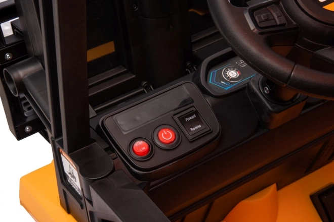 Dětský elektrický vysokozdvižný vozík JCB