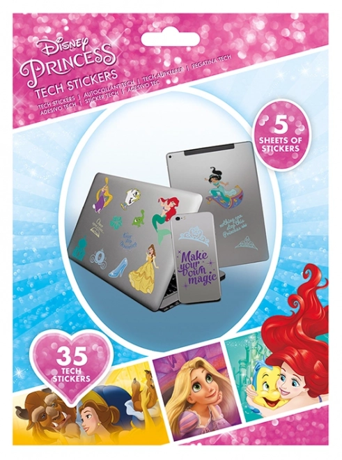 Sada technických samolepek DISNEY princezny