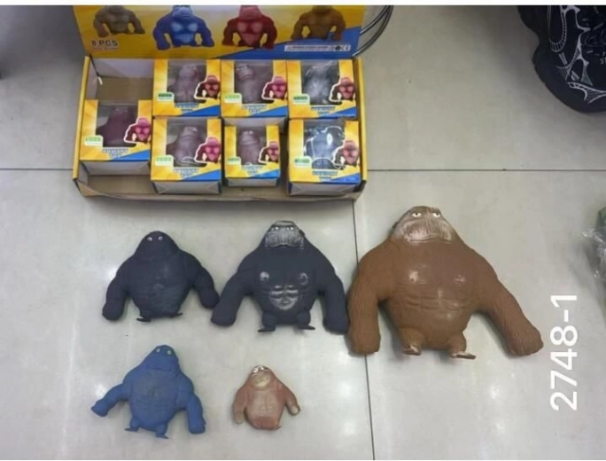 Natahovací gorila hračka pro děti
