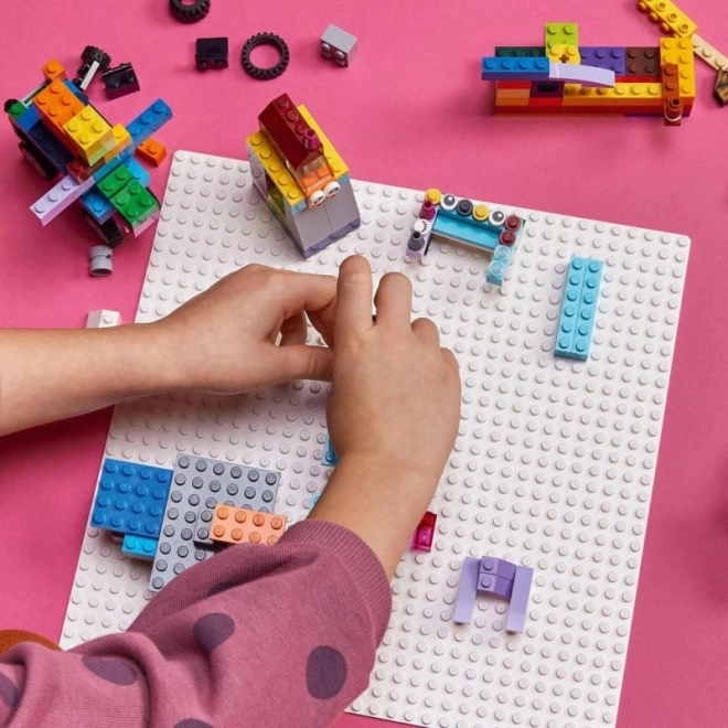 LEGO Classic 11026 Bílá podložka na stavění