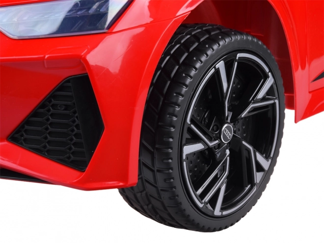 Elektrické auto pro děti Audi RS 6 – Červená