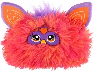 Plyšová Drsňák Furby oranžový 19x12 cm
