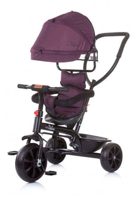 CHIPOLINO Tříkolka se stříškou Pulse 2v1 – Lilac