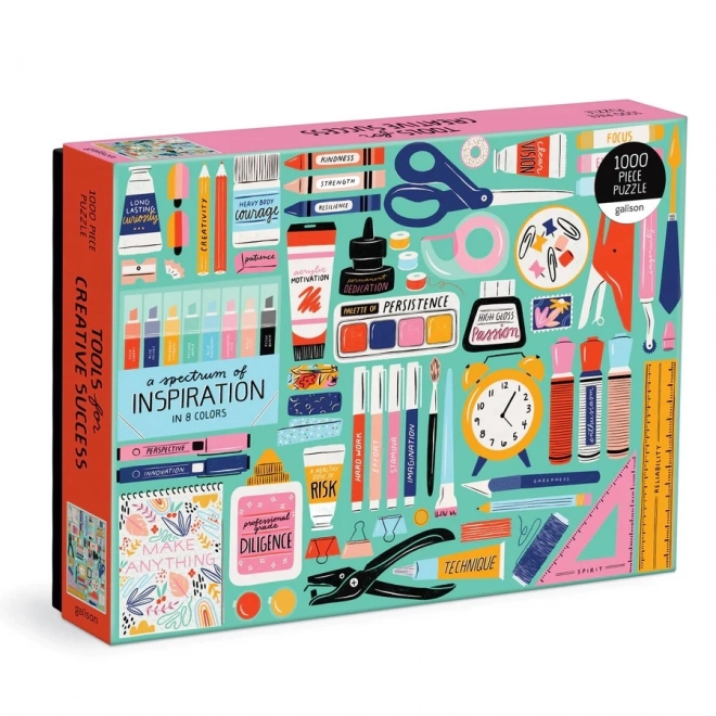 Puzzle Galison Kreativní Nástroje 1000 dílků