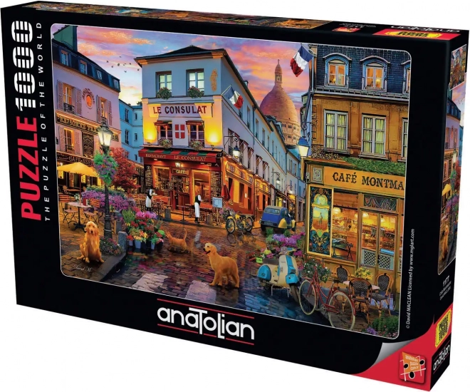 ANATOLIAN Puzzle Kavárna Montmartre 1000 dílků