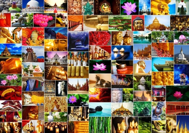 GRAFIKA Puzzle Koláž: Zen 1500 dílků