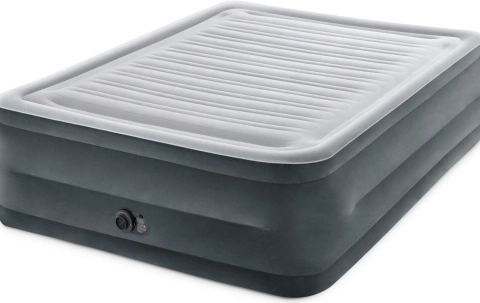 nafukovací dvoulůžková matrace s automatickou pumpou INTEX 203 × 152 × 56 cm