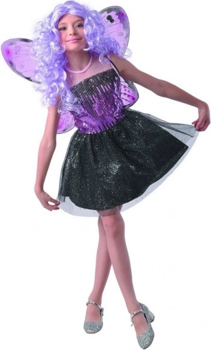 Šaty na karneval Motýl pro holky 110 - 120 cm