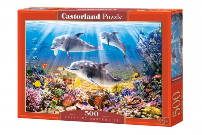 Puzzle Delfíni pod vodou