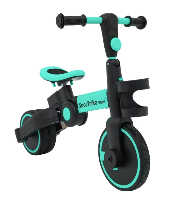 Dětské odrážedlo Happy Bike 3v1 – Tyrkysové