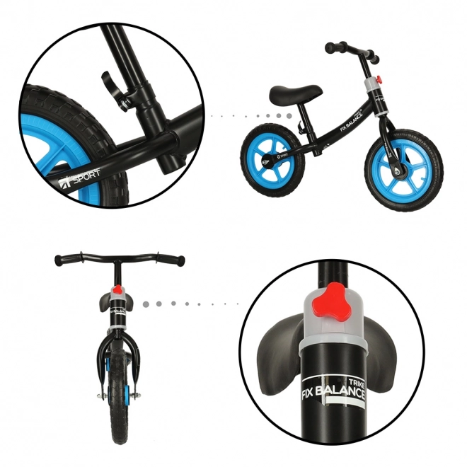 Dětské kolo - odrážedlo Trike Fix Balance – černé