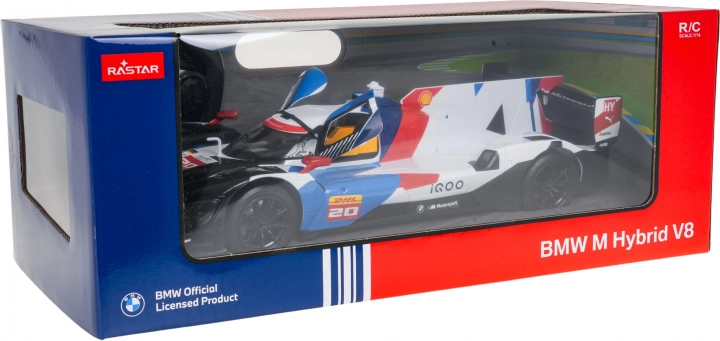 rc auto 1:14 bmw m hybrid v8 bílá rastar
