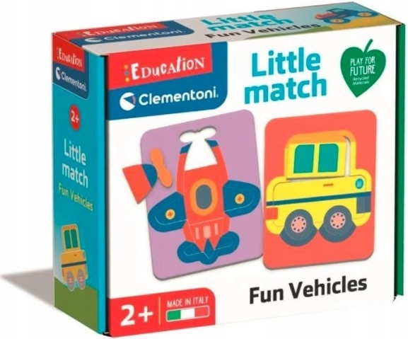 CLEMENTONI Dopasowanka Veselá vozidla – puzzle pro nejmenší