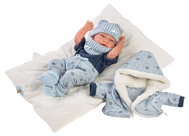 Llorens M738-81 obleček pro panenku miminko NEW BORN velikosti 40-42 cm