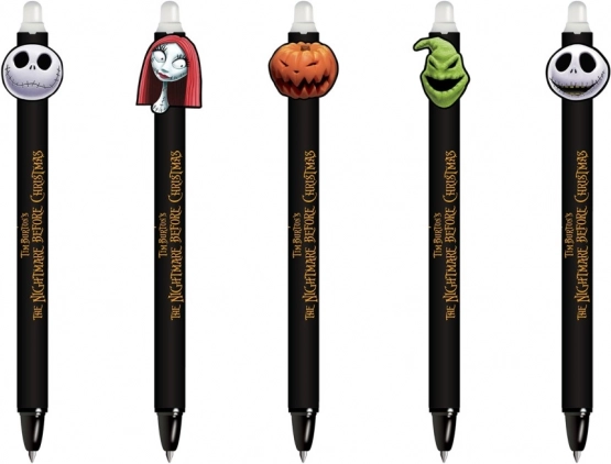 Gumovací gelové pero NIGHTMARE BEFORE CHRISTMAS